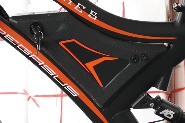 bateria de una bicicleta electrica