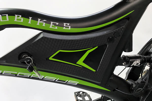 bateria de de 720Wh de ebike pegasus