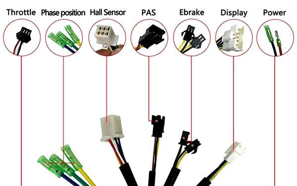 controlador de 48V 22A de la ebike pegasus