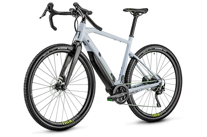 una bicicleta electrica gravel